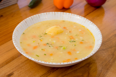 sopa de quinoa ecuatoriana